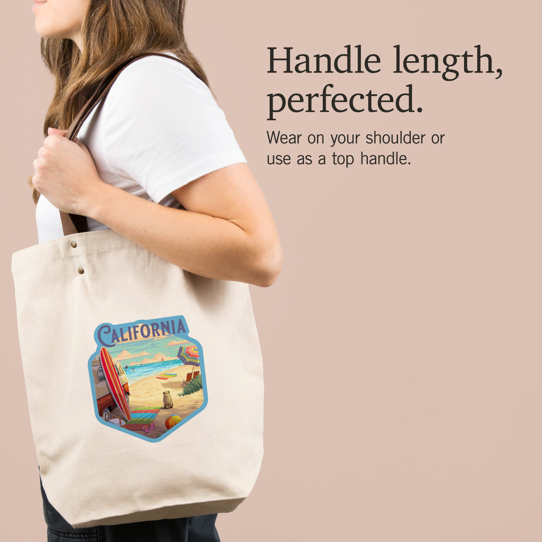 California, Beach Activities, Contour, Deluxe Tote