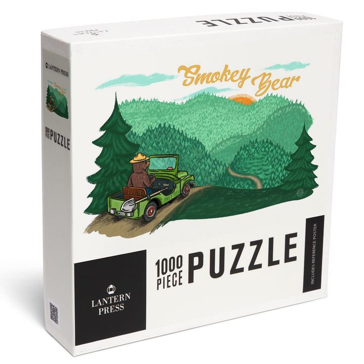 Smokey Bear Driving, Officially Licensed, Jigsaw Puzzle