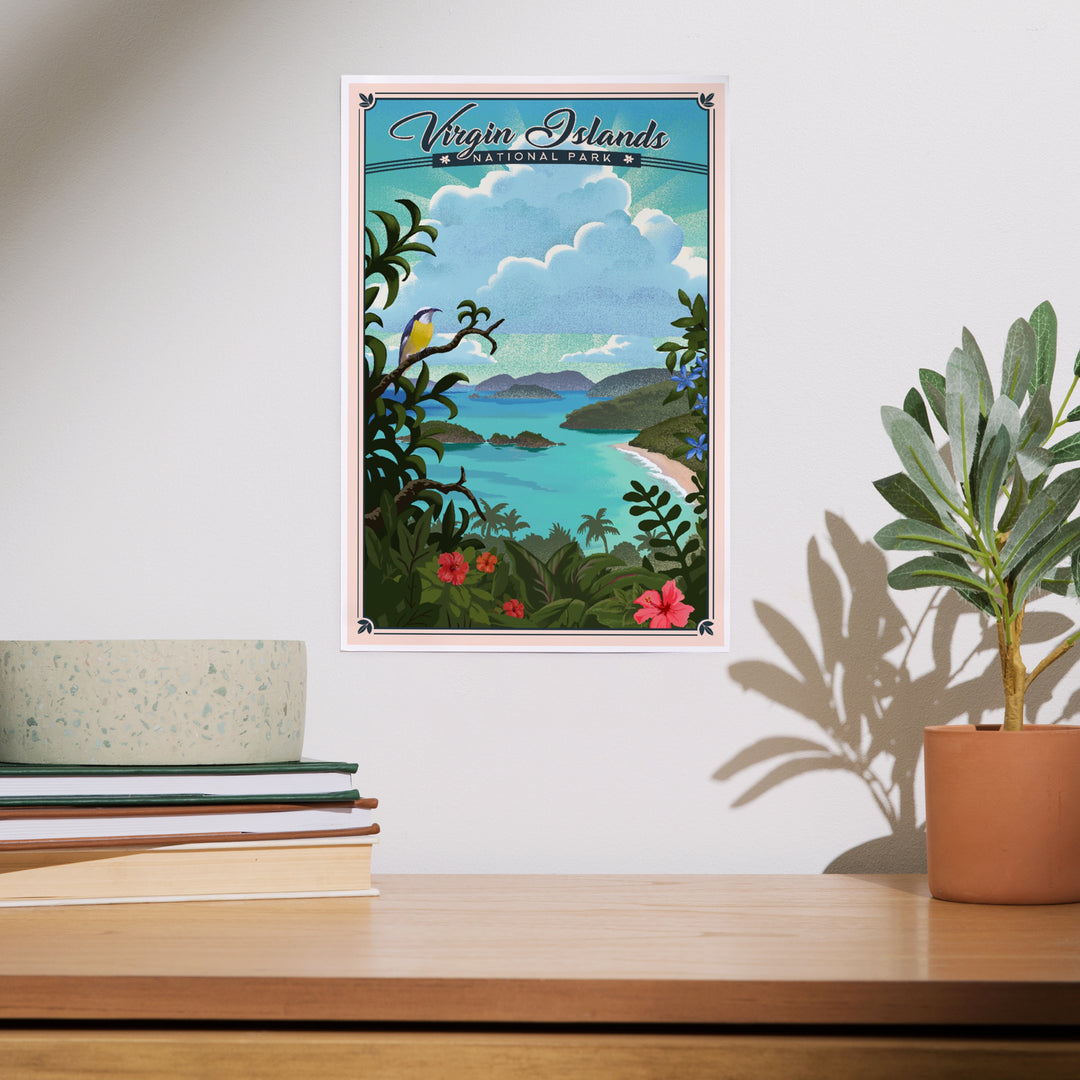 Virgin Islands National Park, Lithograph, Art & Giclee Prints