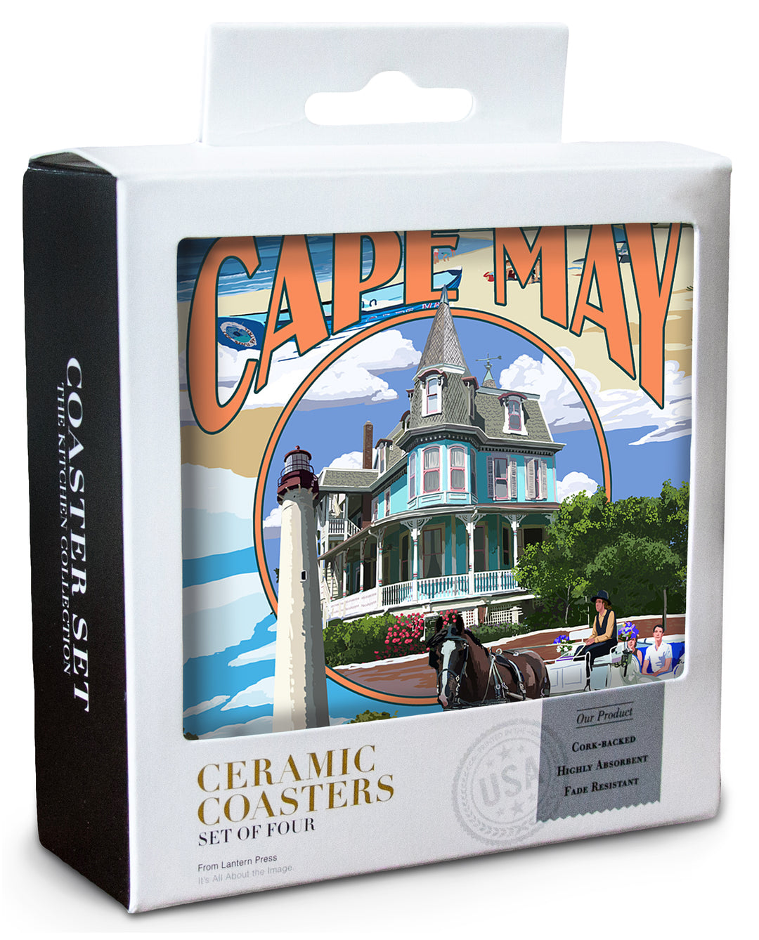 Cape May, New Jersey, Montage, Coaster Set