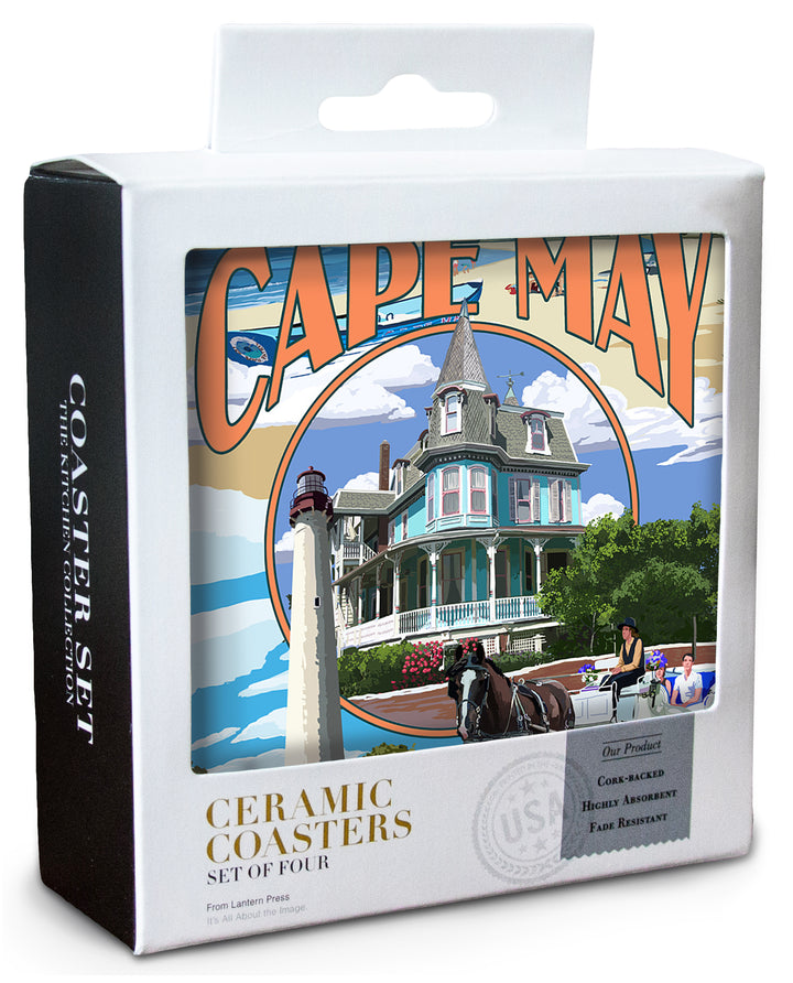Cape May, New Jersey, Montage, Coaster Set