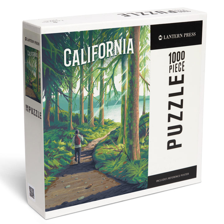 California, Walk In The Woods, Day Hike, 1000 Piece Jigsaw Puzzle
