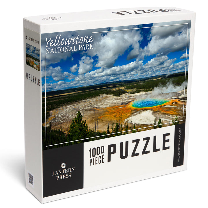 Yellowstone National Park, Grand Prismatic Pool, 1000 Piece Jigsaw Puzzle