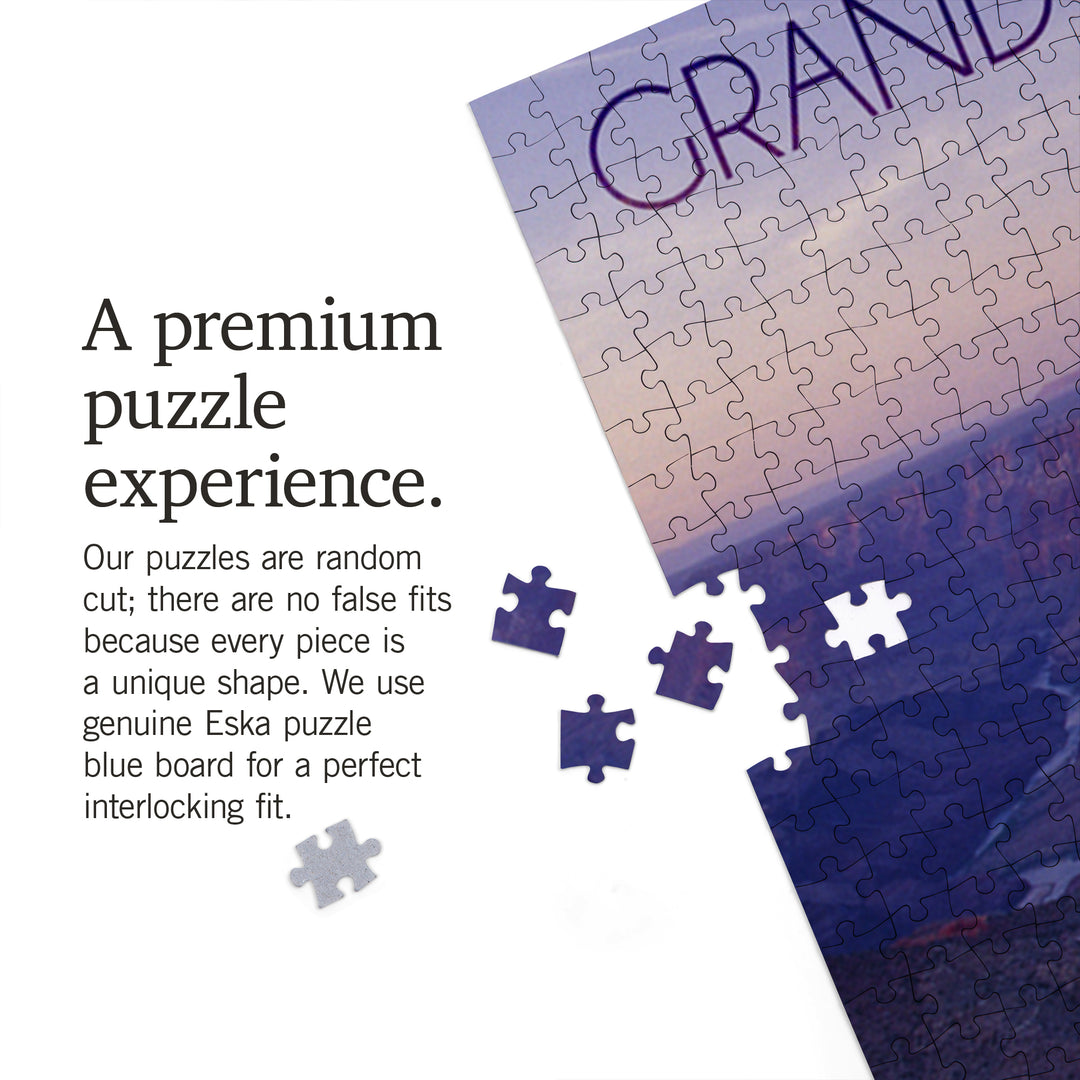 Grand Canyon National Park, Arizona, Watchtower and River at Sunset, 1000 Piece Jigsaw Puzzle