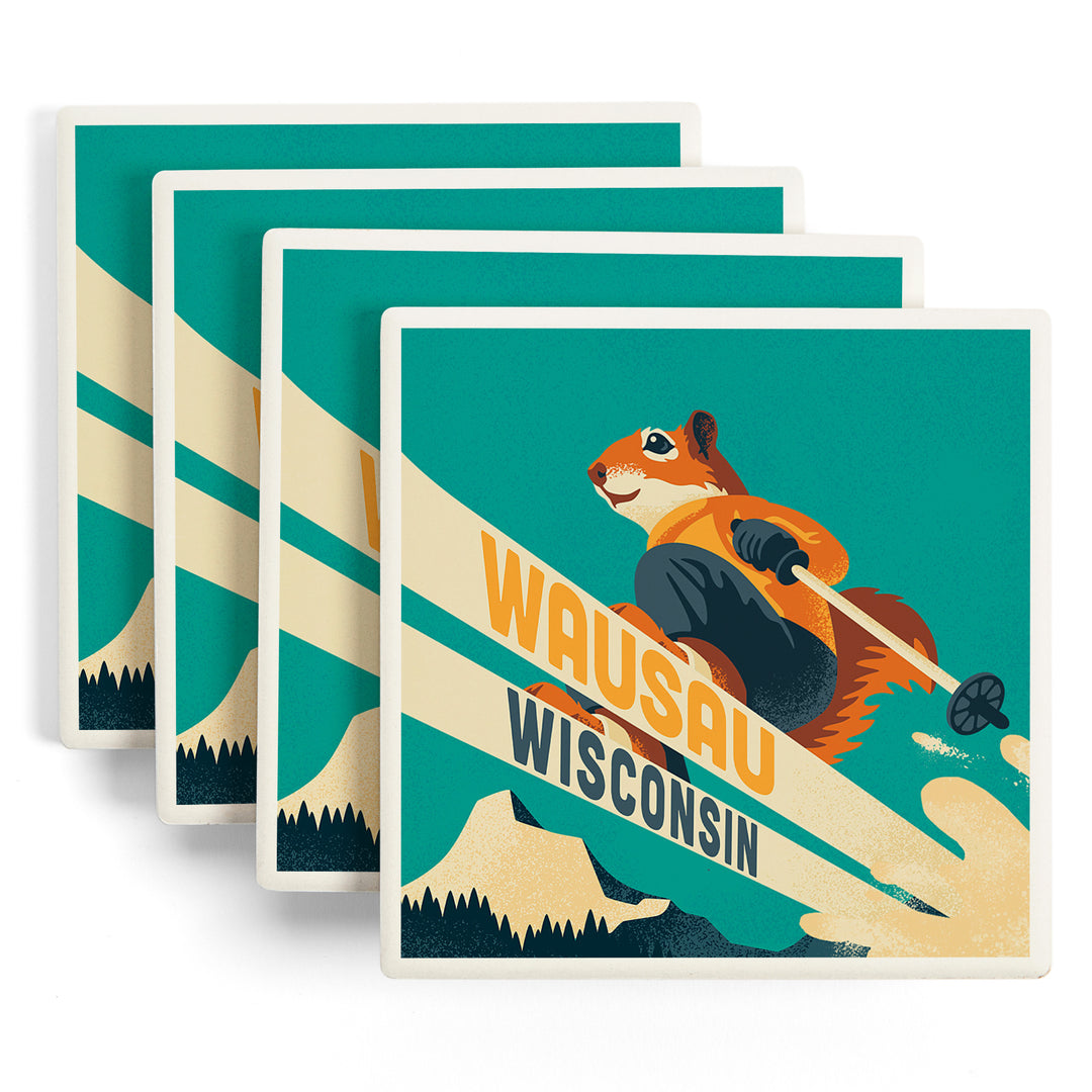 Wassau, Wisconsin, Ski Squirrel, Coasters