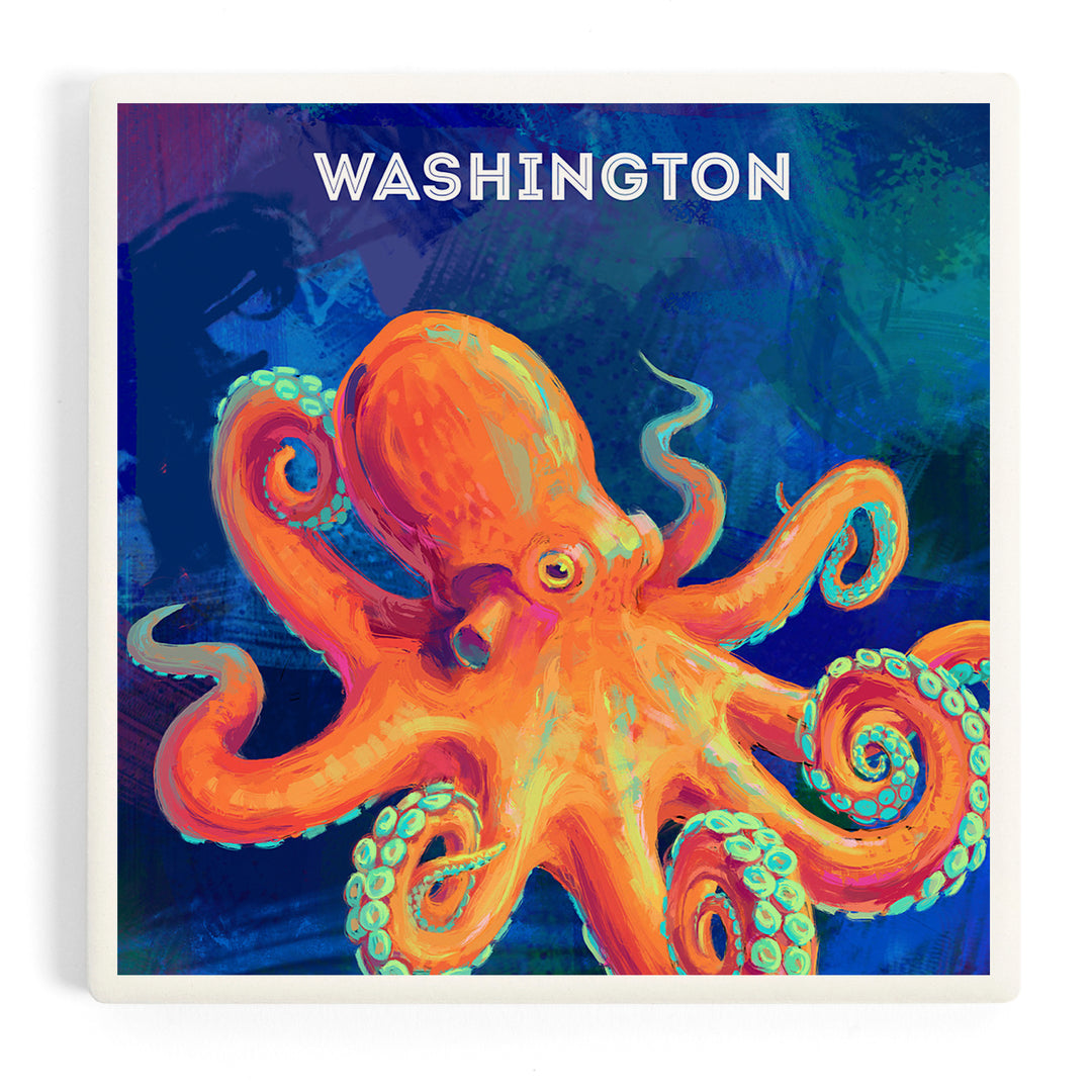 Washington, Vivid, Octopus, Coasters