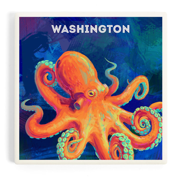 Washington, Vivid, Octopus, Coasters