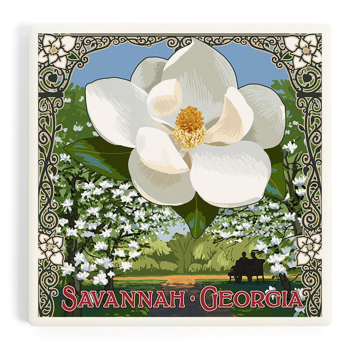 Savannah, Georgia, Single White Magnolia, Coasters