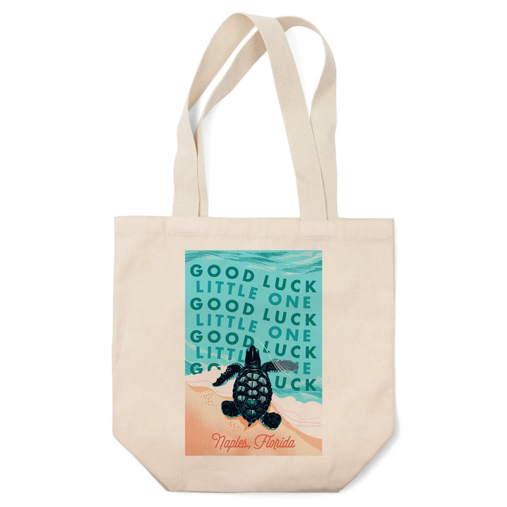 Naples, Florida, Courageous Explorer, Good Luck Little One, Tote Bag