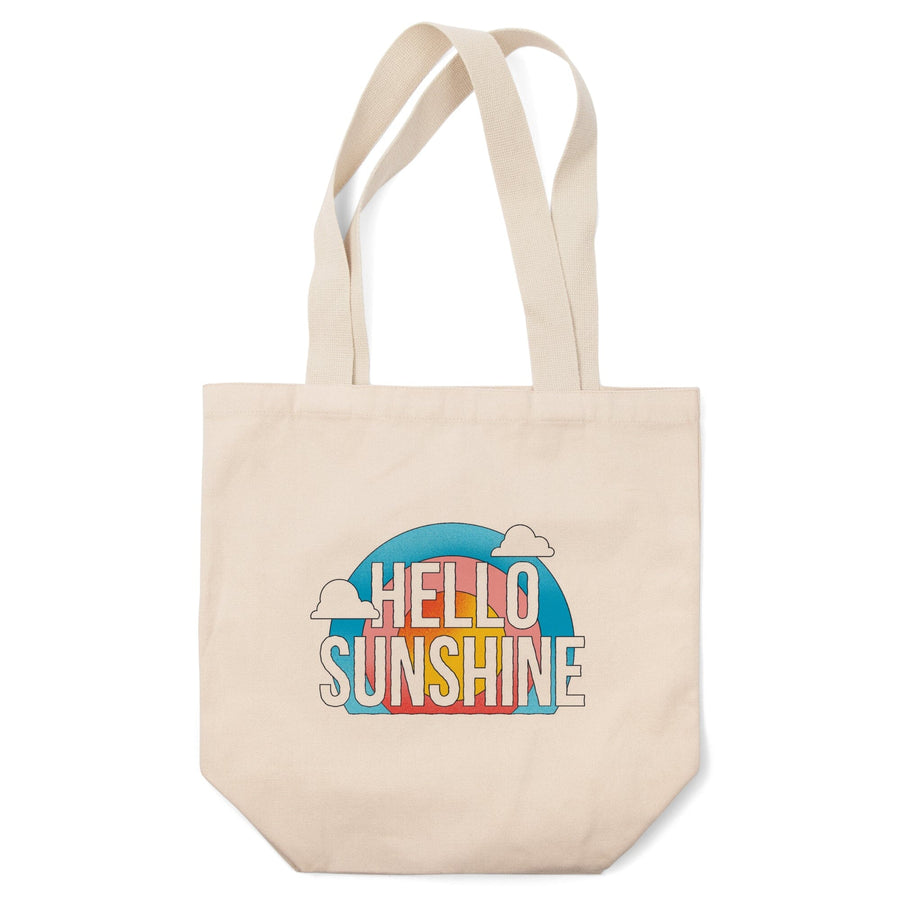 70s Sunshine Collection, Hello Sunshine,, Tote Bag Totes Lantern Press 