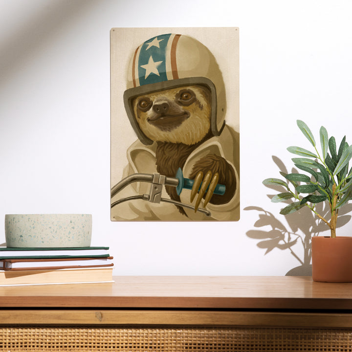 Sloth, Oil Painting, Wood Sign and Postcards