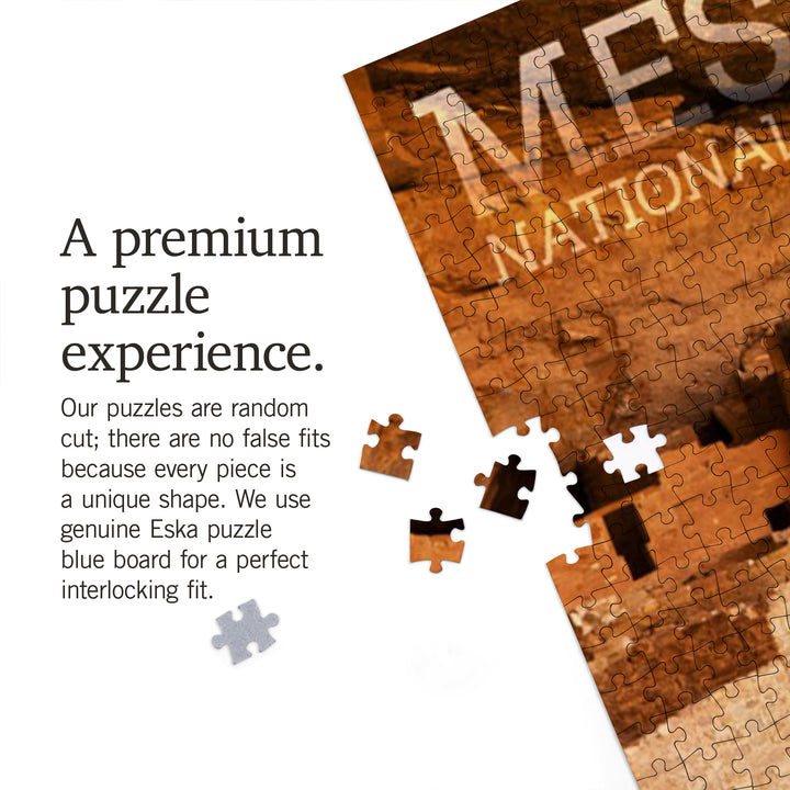 Mesa Verde National Park, Colorado, Cliff Palace Photograph, 1000 Piece Jigsaw Puzzle