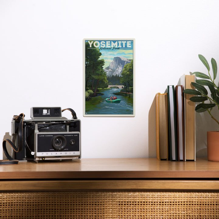 Yosemite National Park, California, Merced River, Metal Signs