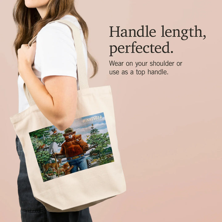Minnesota, Smokey Bear, Smokey Says, Prevent Wildfires, Tote Bag
