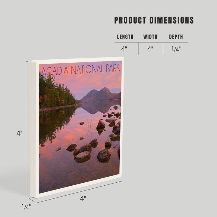 Acadia National Park, Maine, Jordan Pond at Sunset, Coasters