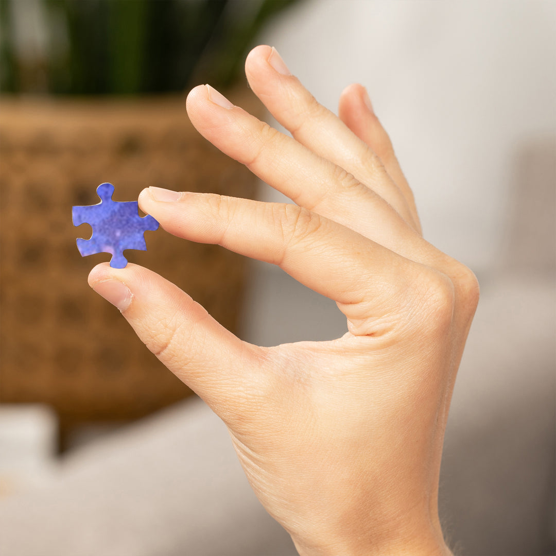 Indiana, Sleepy Winter Christmas Village, 1000 Piece Jigsaw Puzzle