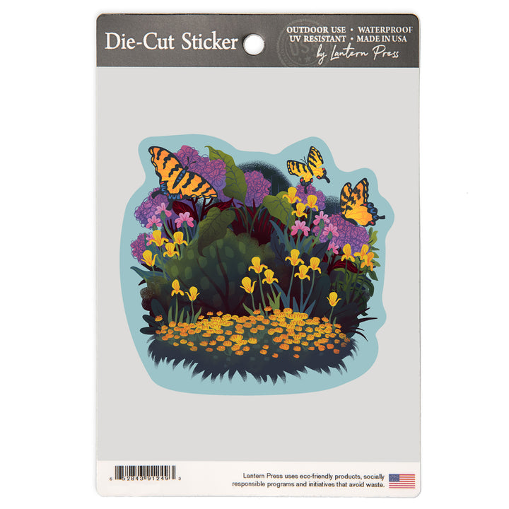 Storybook, Eastern Tiger Swallowtail, Vinyl Sticker