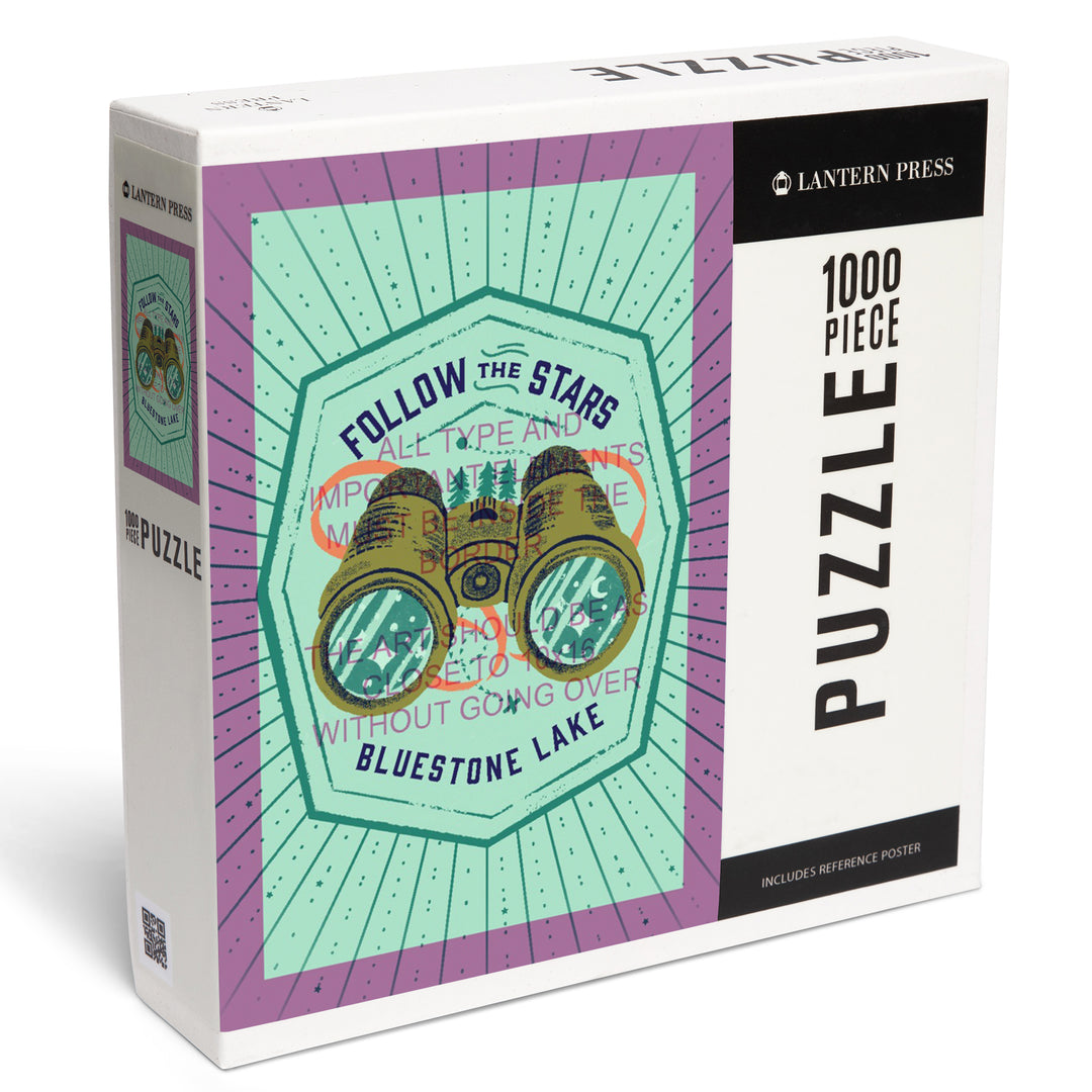 Bluestone Lake, WV, Lake Life Series, Follow The Stars, 1000 Piece Jigsaw Puzzle