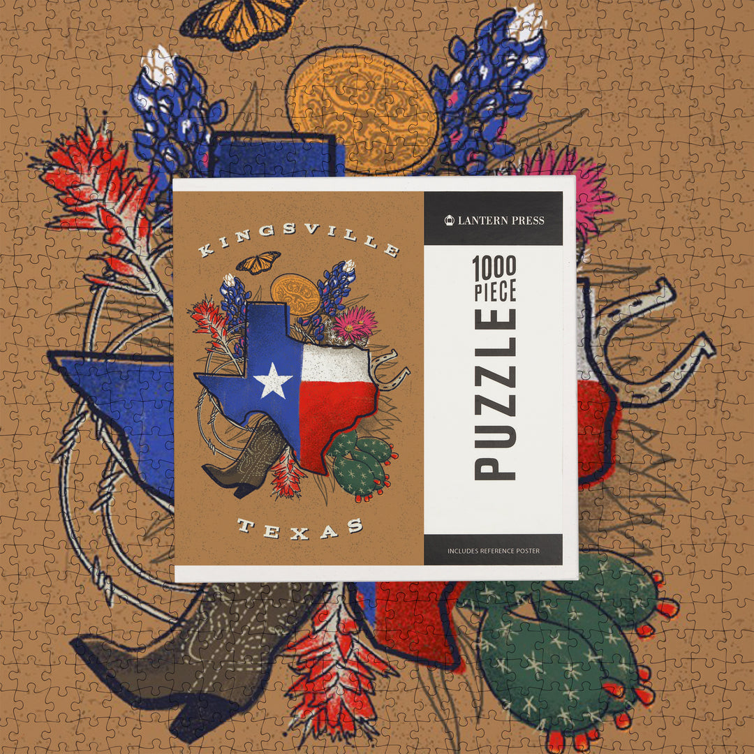 Kingsville, Texas, State Treasure Trove, Jigsaw Puzzle