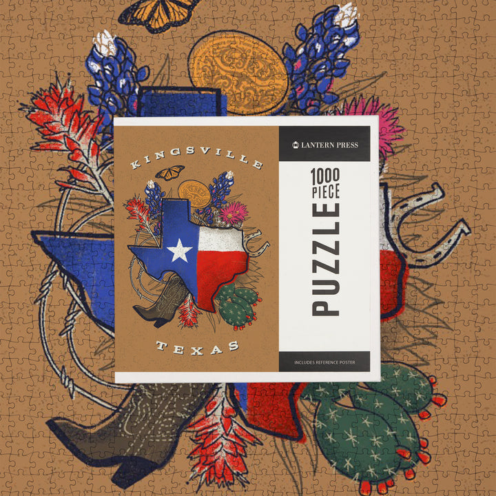 Kingsville, Texas, State Treasure Trove, Jigsaw Puzzle