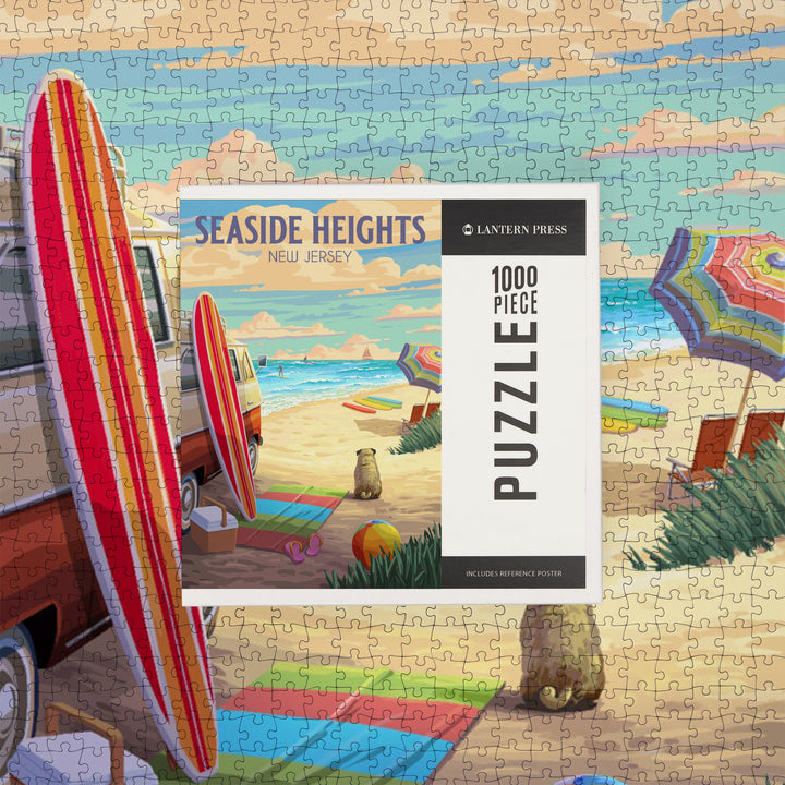 Seaside Heights, New Jersey, Beach Activities, Jigsaw Puzzle