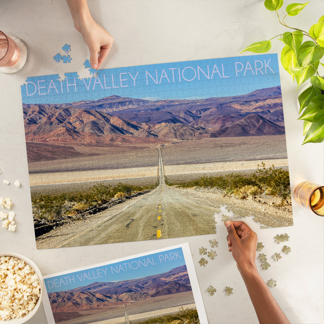 Death Valley National Park, Road, Jigsaw Puzzle