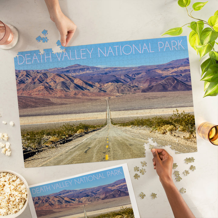 Death Valley National Park, Road, Jigsaw Puzzle