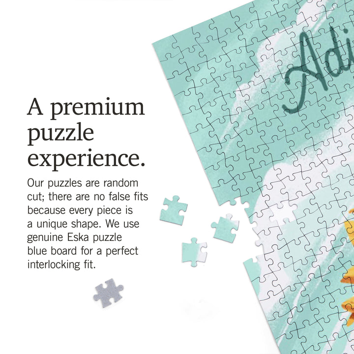 Adirondacks, Dare to Bloom, Sunflower, 1000 Piece Jigsaw Puzzle