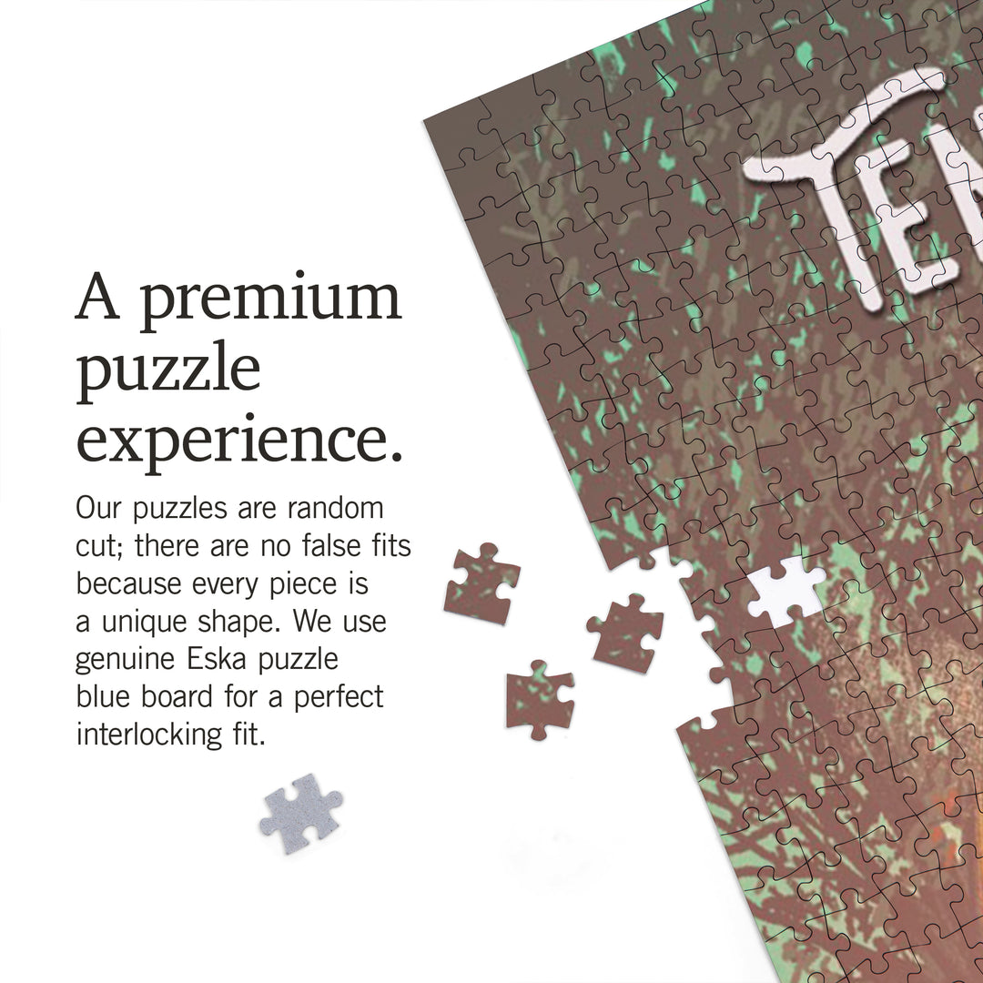 Tennessee, Kindness is Legendary, Bigfoot With Birds, 1000 Piece Jigsaw Puzzle