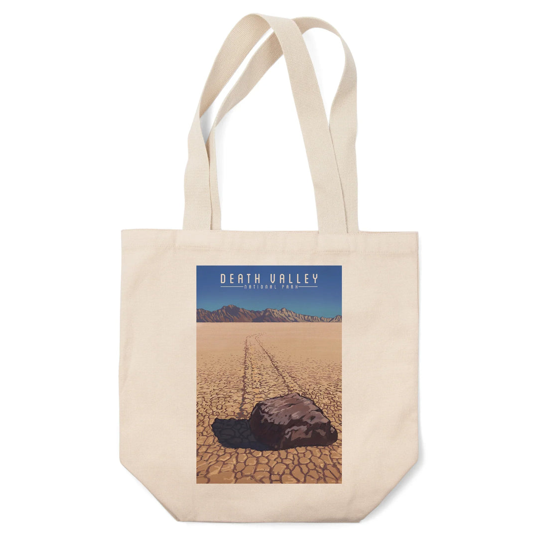 Death Valley National Park, California, Racetrack Playa, Tote Bag
