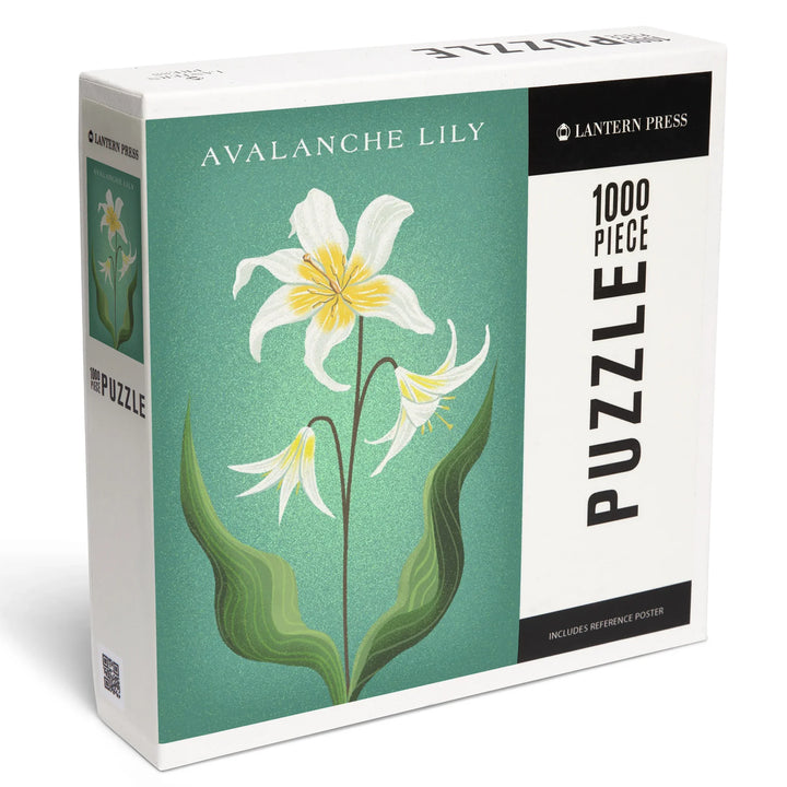Vintage Flora, Avalanche Lily, 1000 Piece Jigsaw Puzzle
