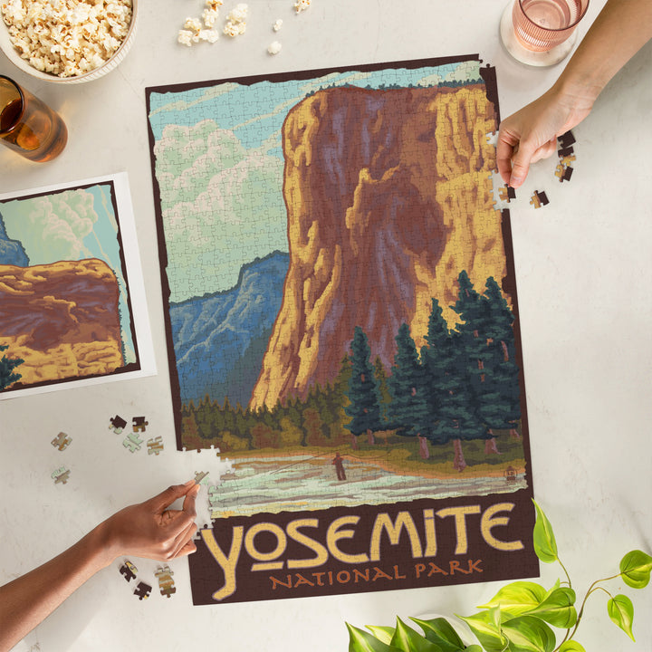 Yosemite National Park, California, El Capitan, Jigsaw Puzzle