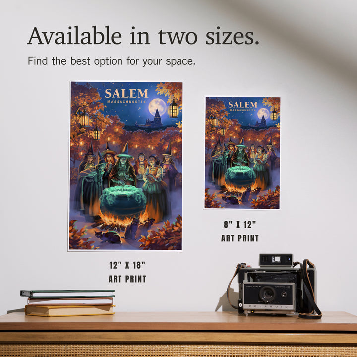 Salem, Massachusetts, Oil Painting, Witch's, Art & Giclee Prints
