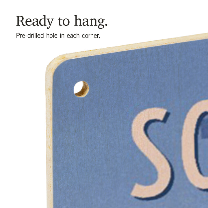 South Dakota, Chill on the Uphill, Ski Lift, Wood Signs and Postcards