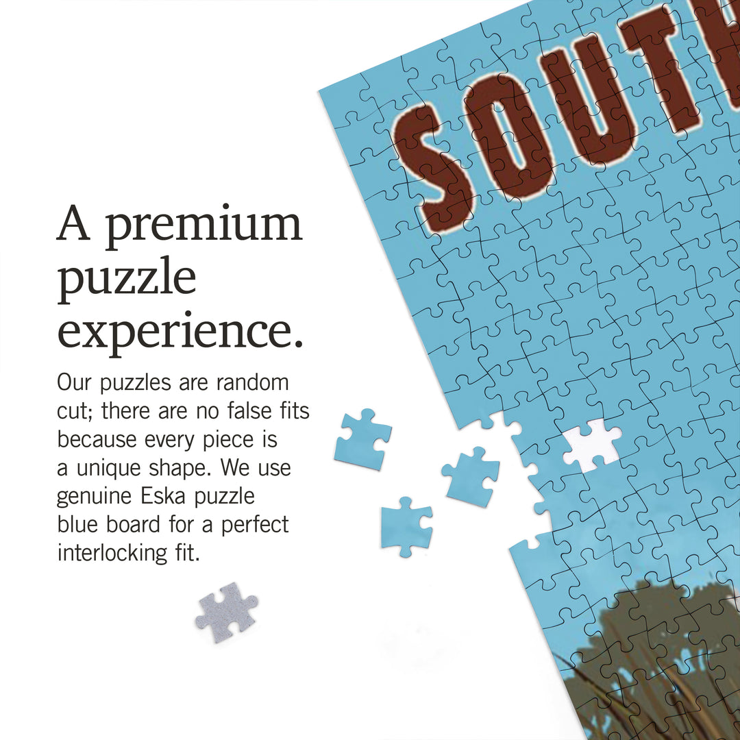 South Dakota, Pheasants, Jigsaw Puzzle