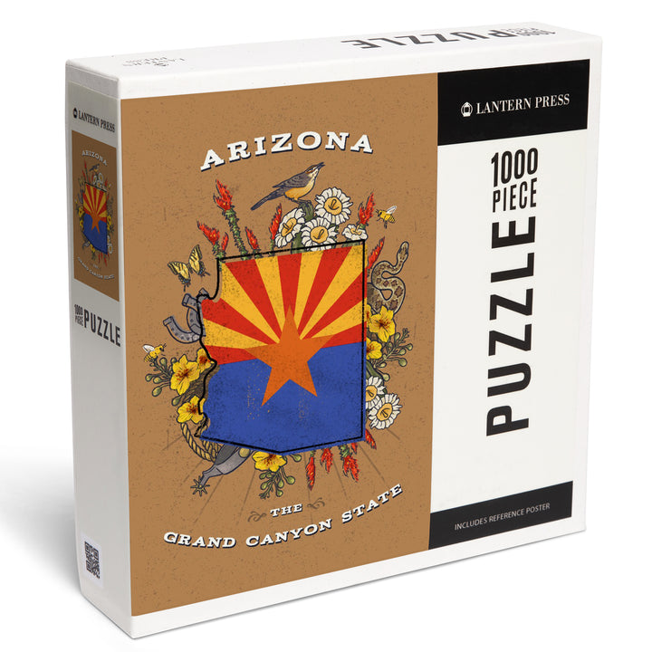 Arizona, Treasure Trove, State Series, Jigsaw Puzzle