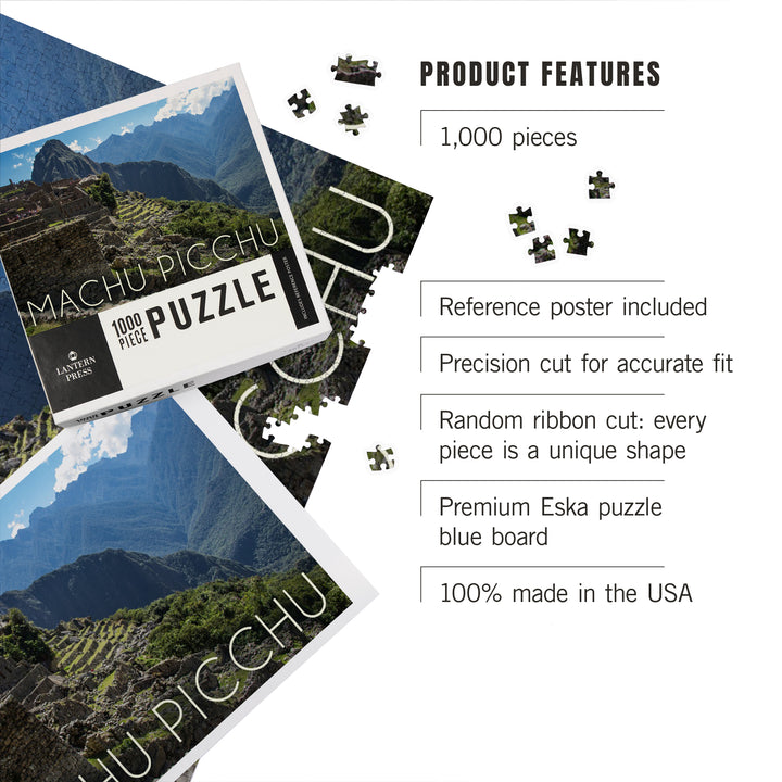 Machu Picchu, Peru, Inca Ruins of Machu Picchu, Jigsaw Puzzle