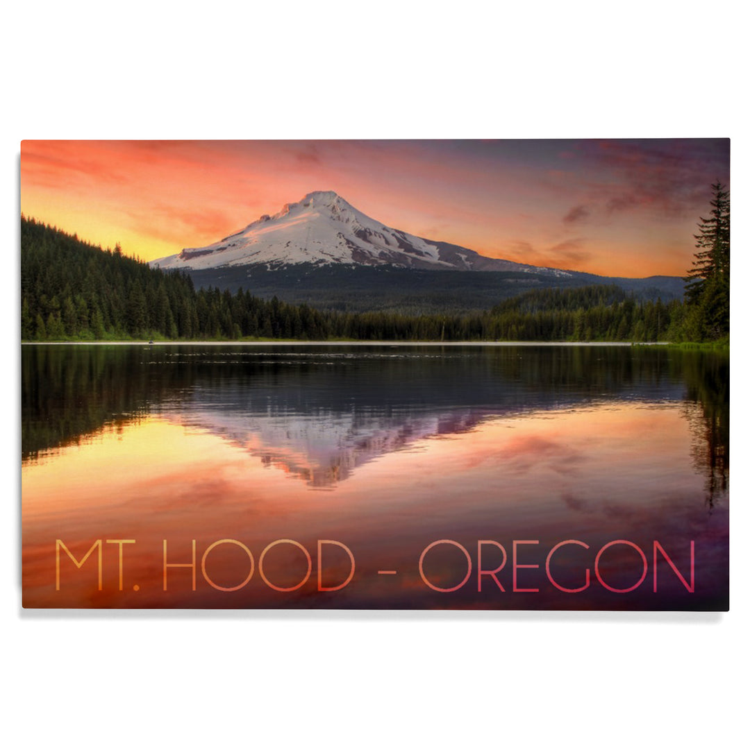 Oregon, Mt. Hood, Lantern Press Photography, Wood Signs and Postcards