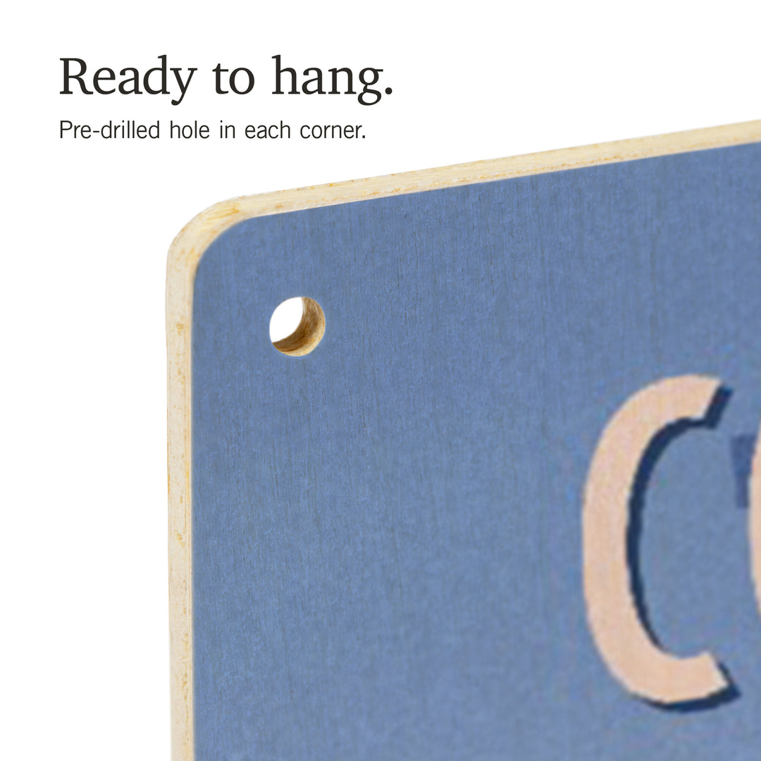 Connecticut, Chill on the Uphill, Ski Lift, Wood Signs and Postcards