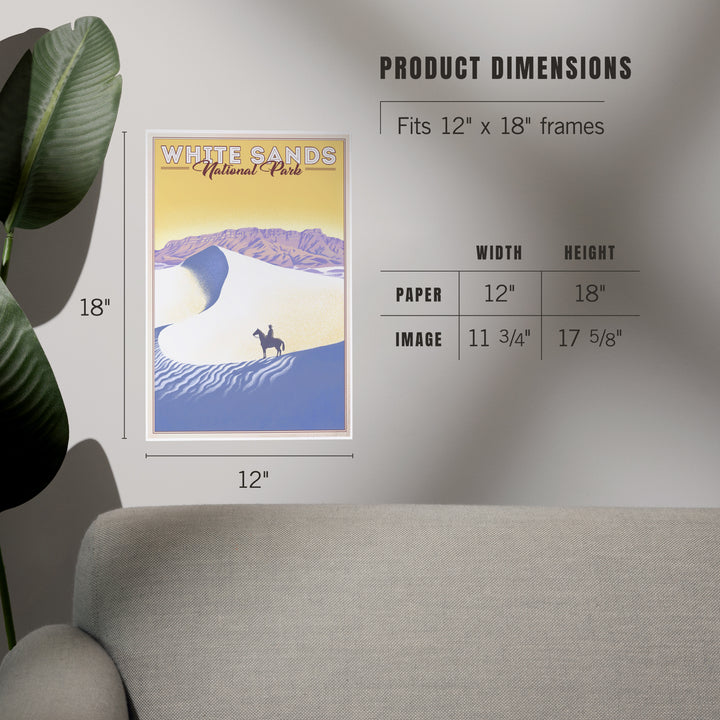 White Sands National Park, Litho, Art & Giclee Prints