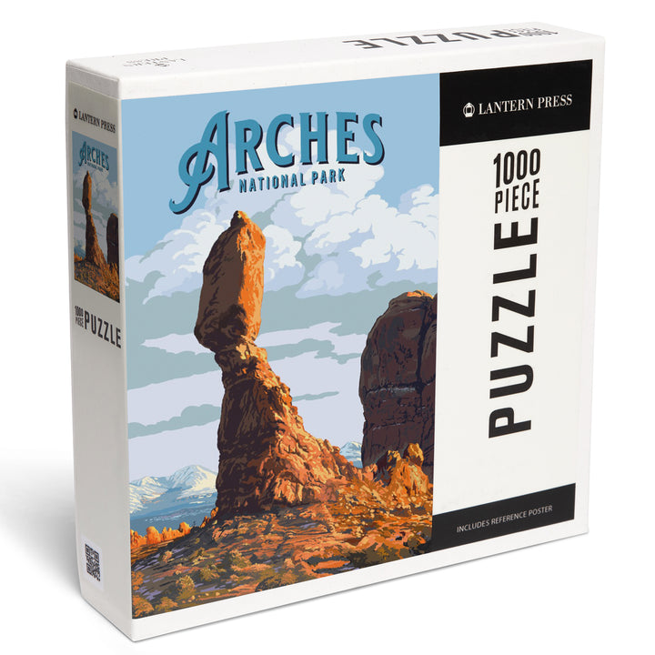 Arches National Park, Utah, Balanced Rock, 1000 Piece Jigsaw Puzzle