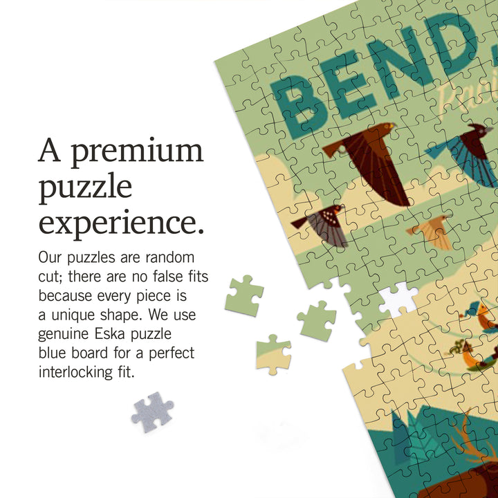 Bend, Oregon, Pacific Wonderland, Geometric, 1000 Piece Jigsaw Puzzle