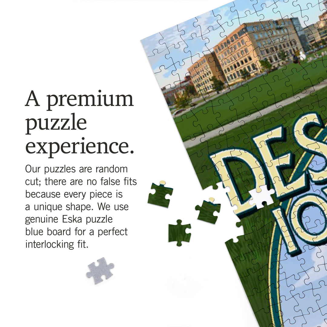 Des Moines, Iowa, Montage Scenes, Jigsaw Puzzle