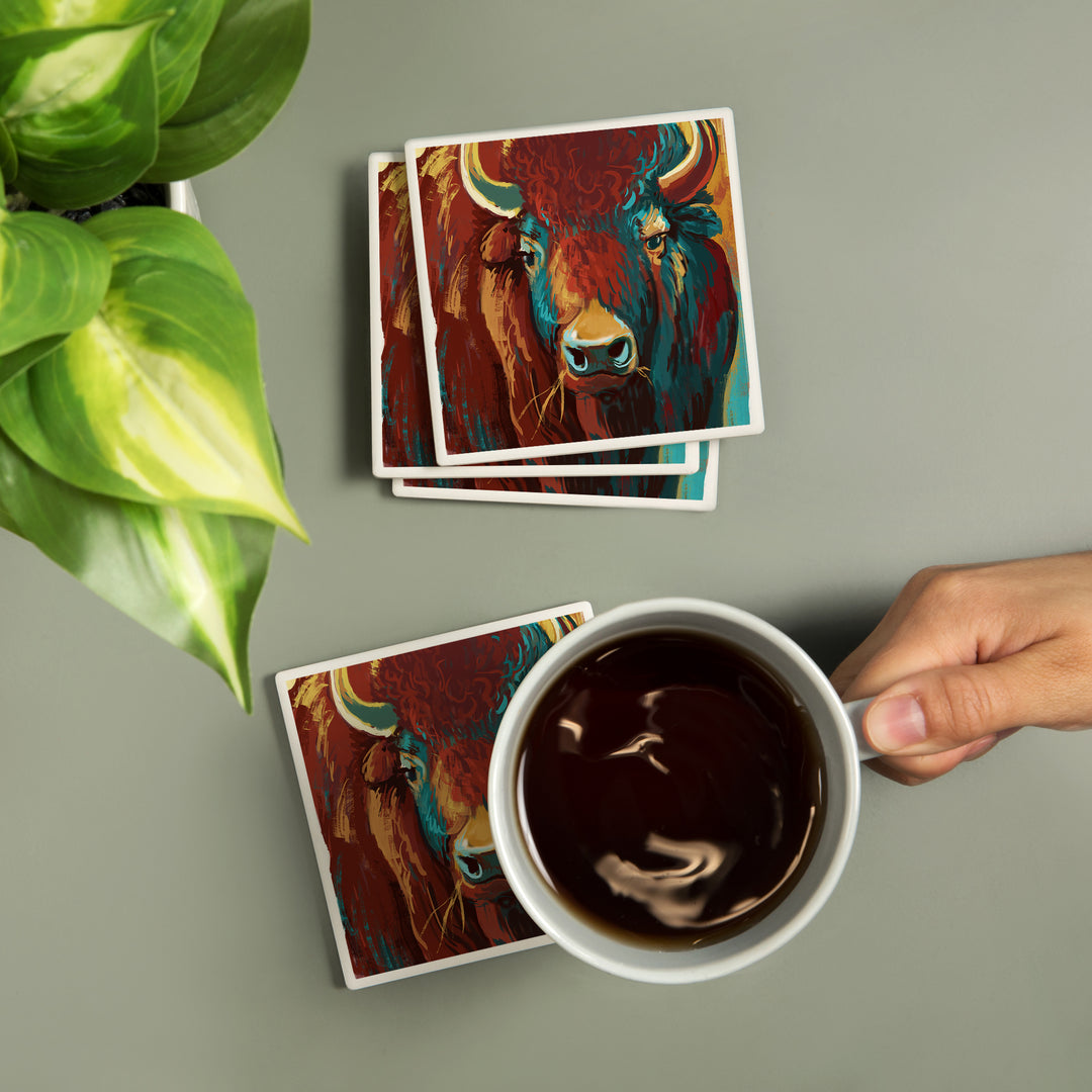 Vivid, Bison, Coasters