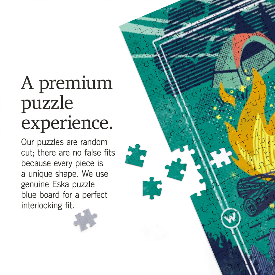 Minnesota, Lake Life Series, Lake Life Collage, Landscape With Trees, 1000 Piece Jigsaw Puzzle