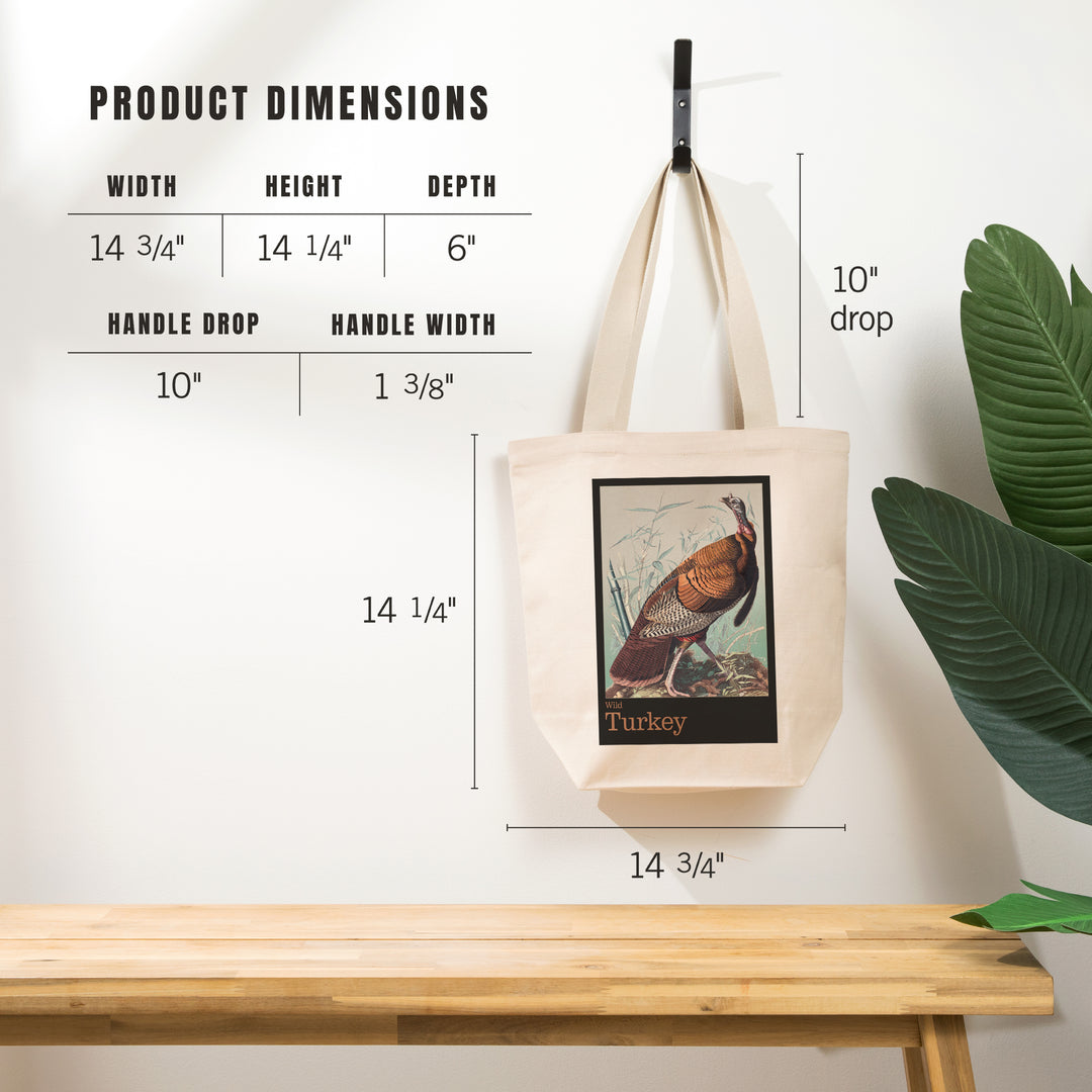 Audubon Birds of North America Wild Turkey, Tote Bag