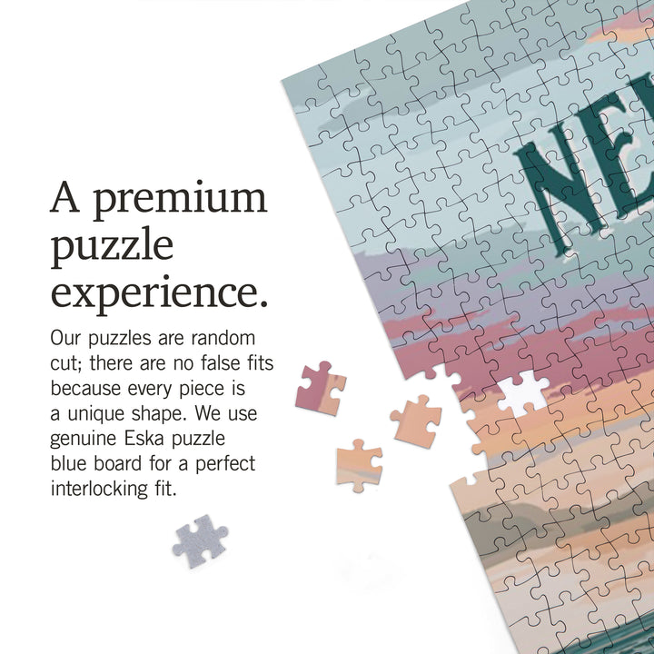 Newport, Rhode Island, Boardwalk, Jigsaw Puzzle
