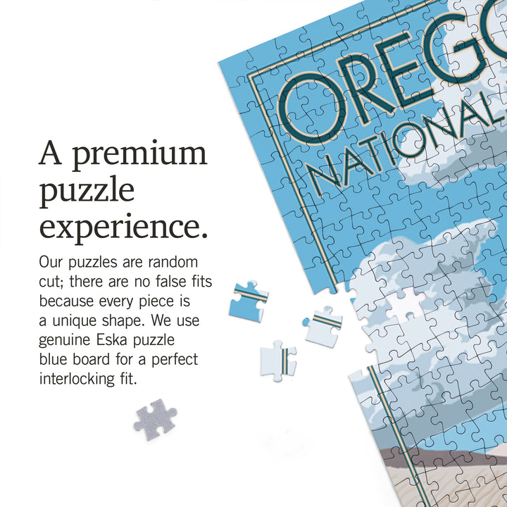 Oregon Dunes on the Oregon Coast, Day Scene, 1000 Piece Jigsaw Puzzle