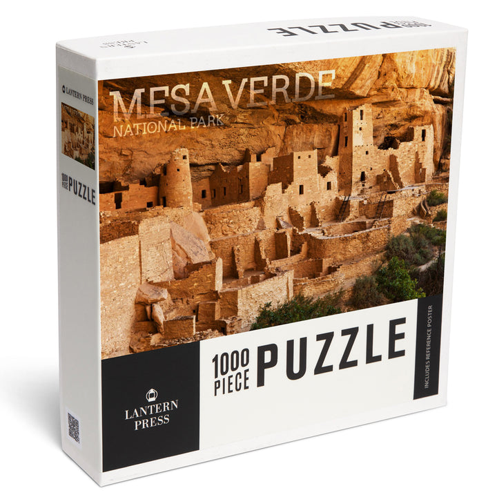 Mesa Verde National Park, Colorado, Cliff Palace Photograph, 1000 Piece Jigsaw Puzzle