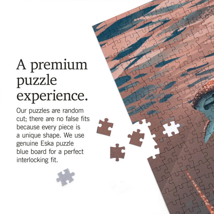 Lithograph, Whale Shark, 1000 Piece Jigsaw Puzzle